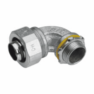 Compact industrial threaded elbow fitting for fluid control applications, stainless steel, high durability, and precision engineering for automation systems.