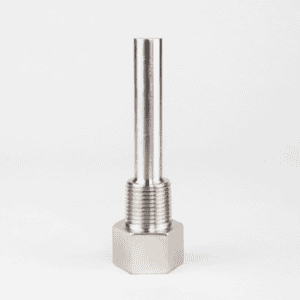 High-precision metal industrial sensor for automation systems automation equipment, stainless steel sensor probe for manufacturing, quality control, and process automation.