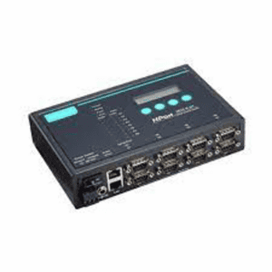 Industrial automation controller with multiple input/output ports for process control and monitoring.