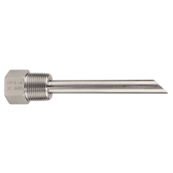 2″ Insertion x 1/2″ Process Conn. x 1/4″ Instrument Conn. SS Sample ...