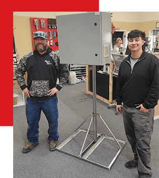 Industrial automation equipment for manufacturing efficiency and safety.