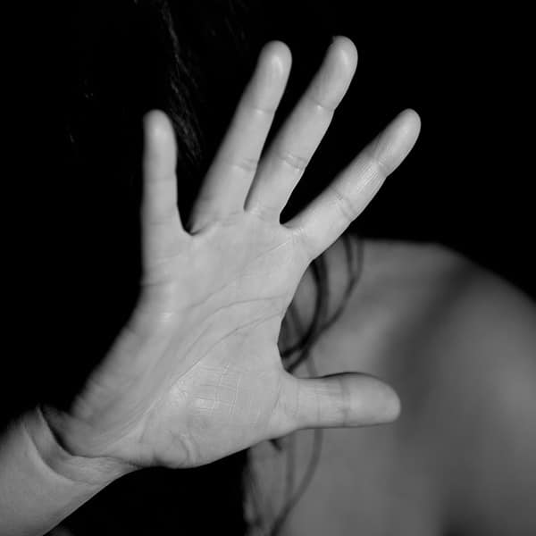 Hand in Black and White
