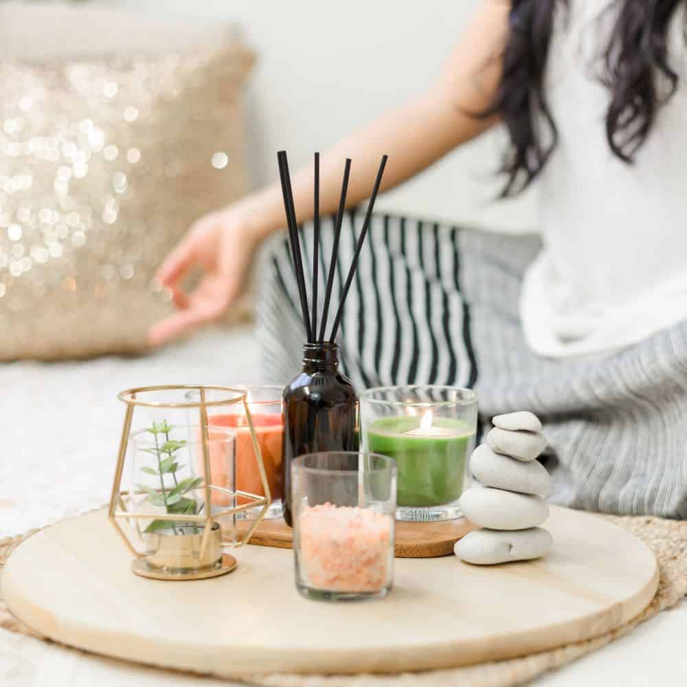 Raw Horizons Rituals and Relaxation Setup
