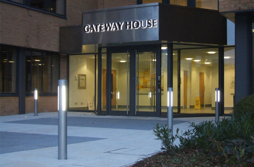 led stainless steel bollard lights
