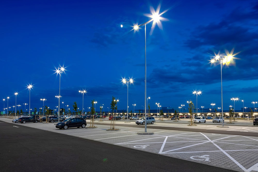LED Parking Lot Lights
