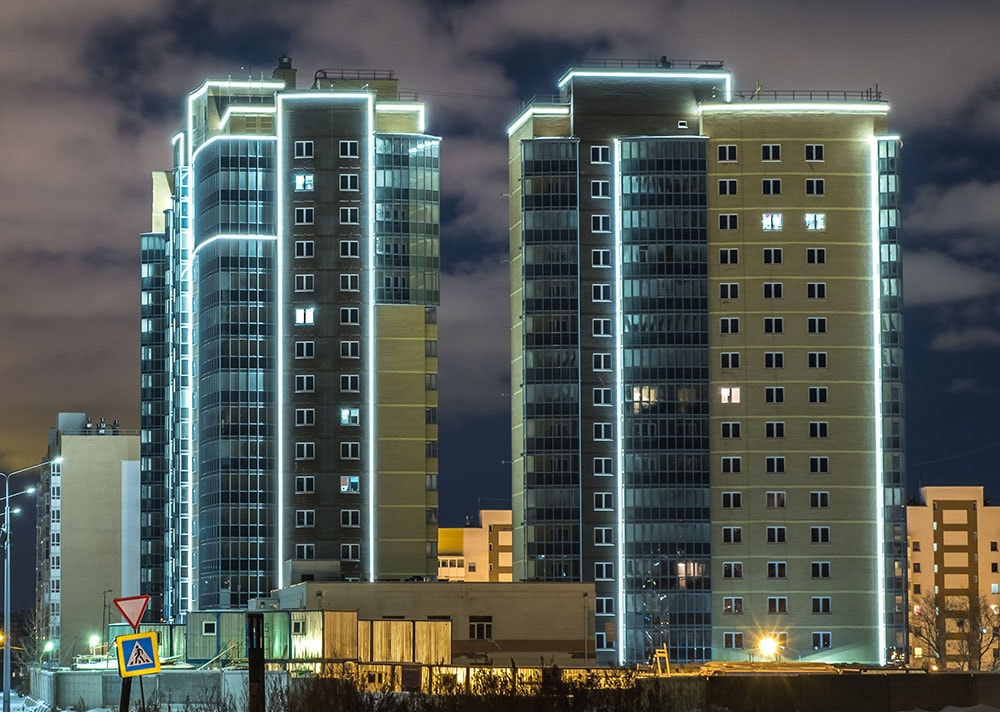 LED Linear Facade Lighting