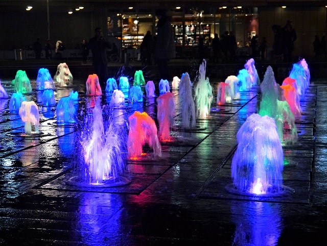 underwater led fountain lights