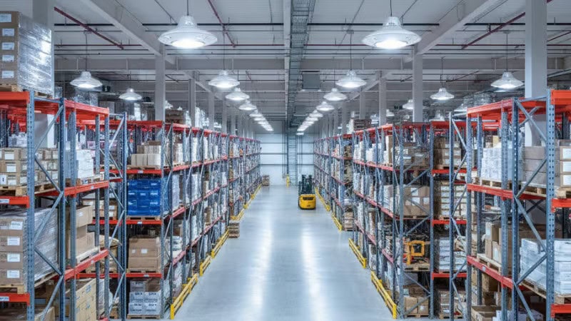 high bay LED lights for high-ceiling environments