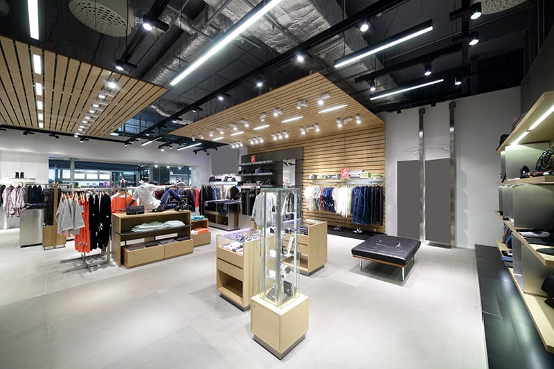 retail store lighting