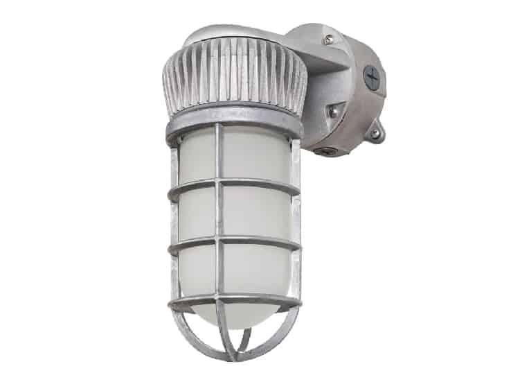 reinforced vapor proof light fixture