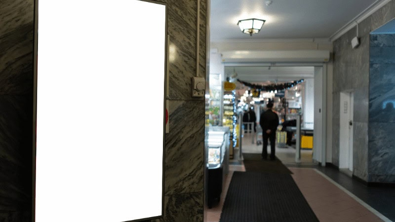 Transparent LED Screen in the hotel