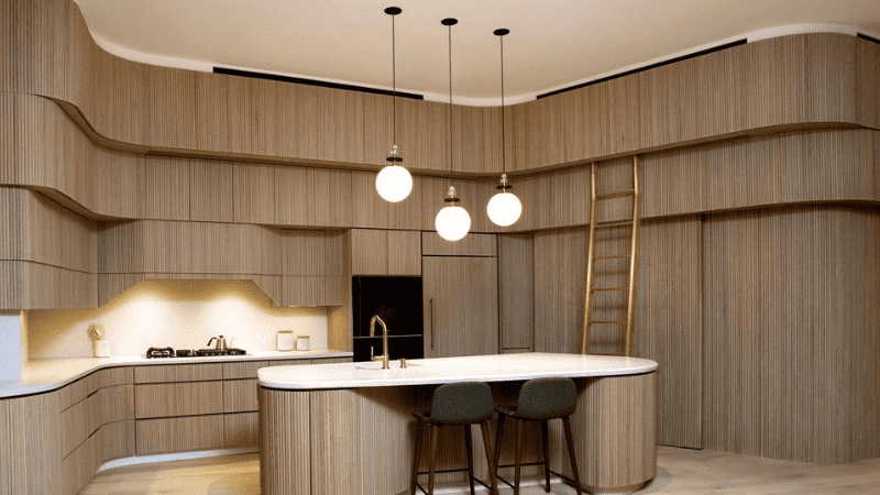 cozy and bright kitchen light