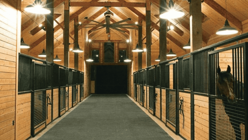 led barn light is a safer option