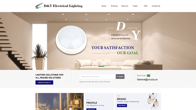 Changzhou D & Y Electrical Lighting Co., Ltd.