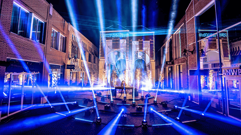 DMX use in outdoor light fixture