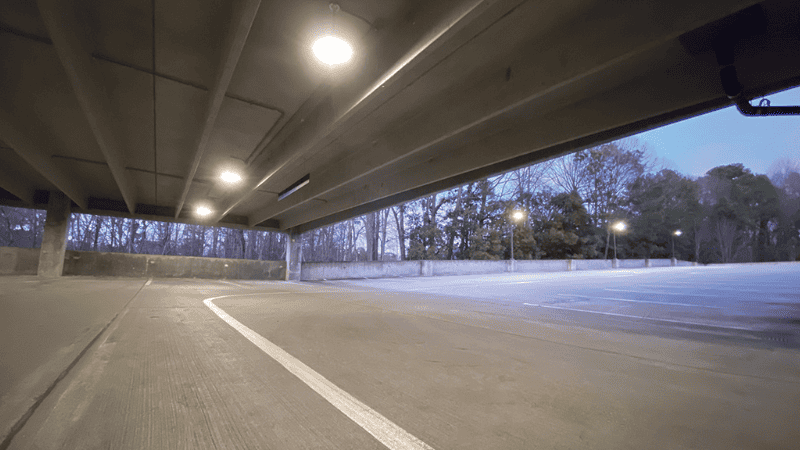 LED canopy lighting is becoming the most popular option 