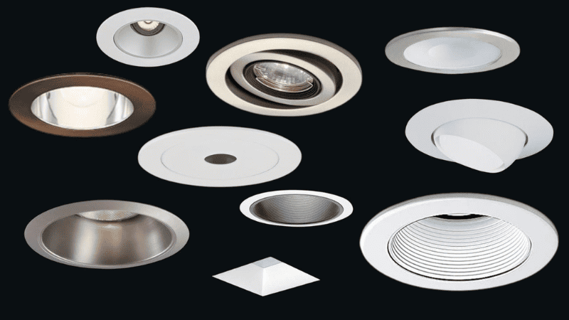 The trim is the visible part of the recessed light and has a significant impact on how it looks.
