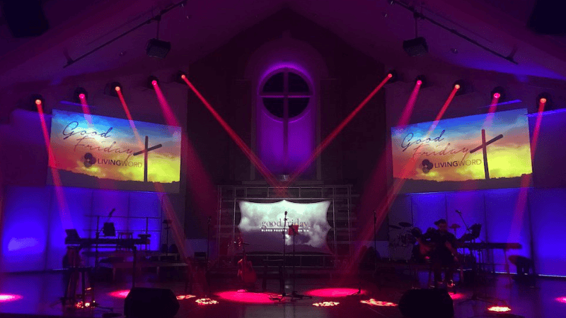 stage light with different color temperatures will create different atmosphere on the stage