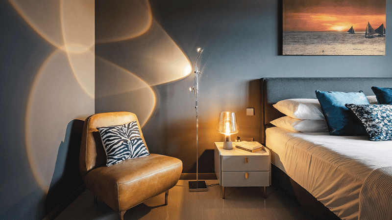 bedroom lighting