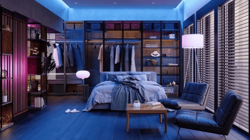 LED lights let you choose from a range of colors, and color temperatures