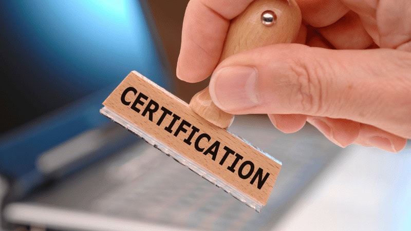 certification