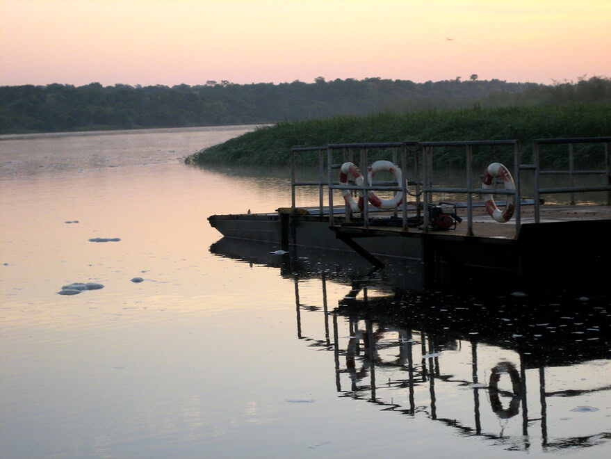 Sunrise over the river