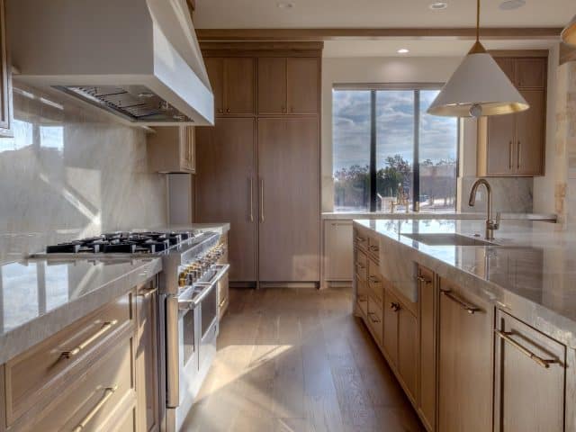 Sunlit Warmth in Fort Worth Kitchen