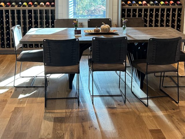 Aging Beautifully: Reclaimed-Inspired Flooring at a Georgia Winery