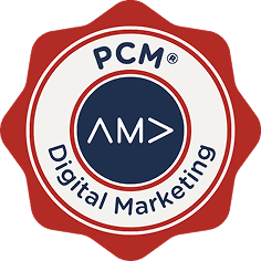 American Marketing Association Professional Certified Marketer certification badge