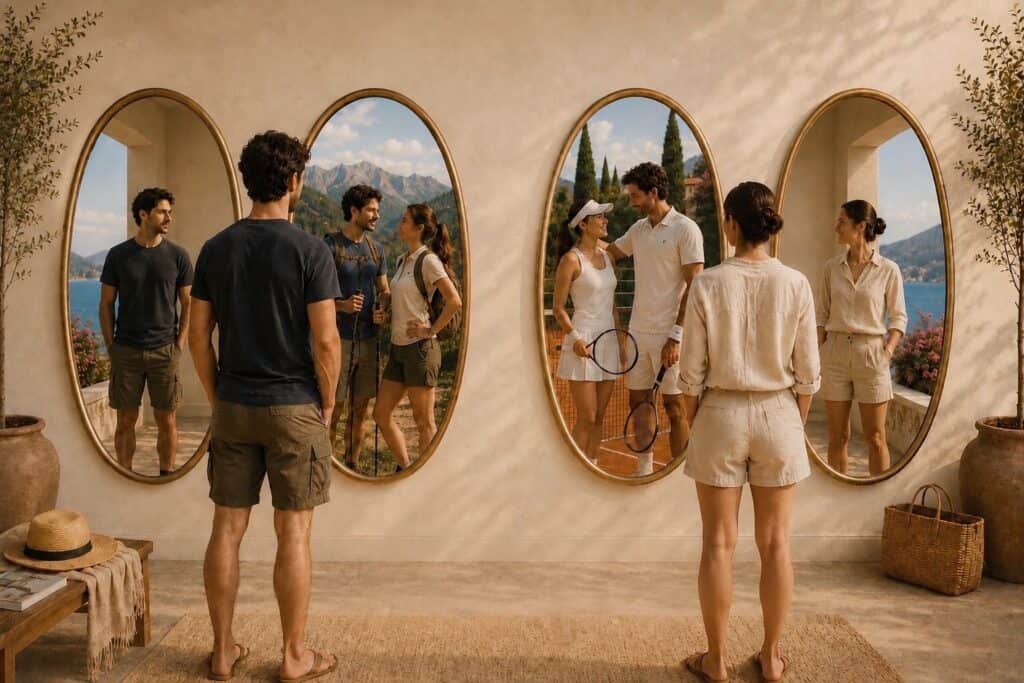 People reflecting on meaningful encounters before a relationship begins