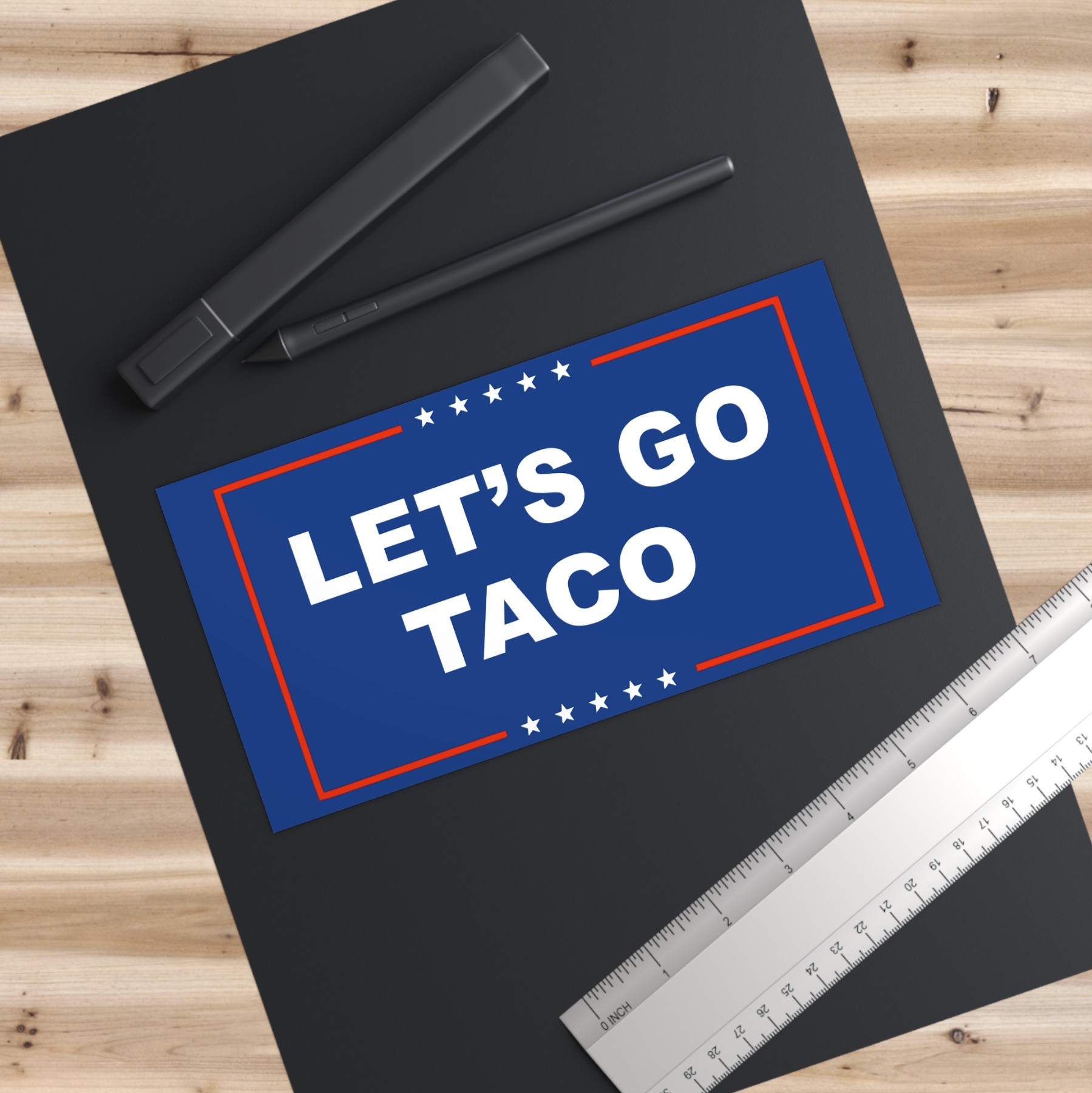 Let’s Go TACO Bumper Stickers