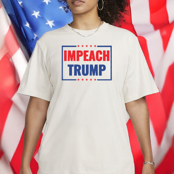 Bold Anti-Trump Political Protest Tee, Impeach Trump Again T-Shirt