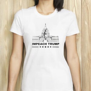 Cracked Capitol Protest Tee, Impeach Trump T-Shirt