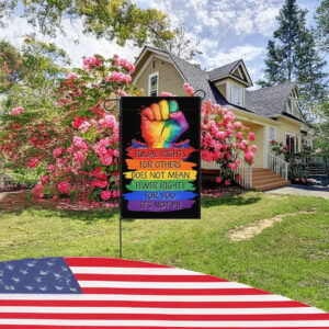 Equal Rights for Others Garden Flag