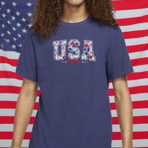 Floral Fourth of July Anti-Trump Tee-Subtle FDT USA Shirt