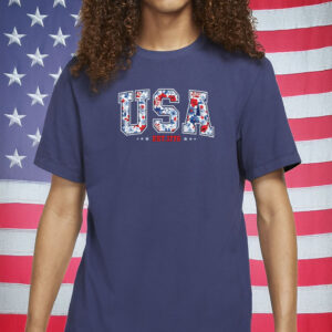 Floral Fourth of July Anti-Trump Tee-Subtle FDT USA Shirt
