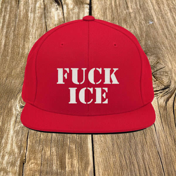 FuCK ICE Embroidered Hat - Abolish ICE Protest Cap