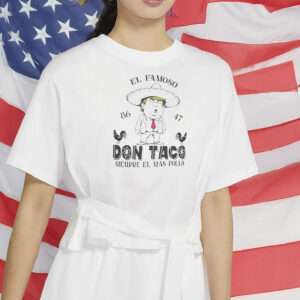 Funny Anti-Trump Taco Shirt – Political Protest T-Shirt