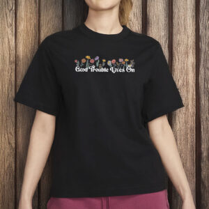 Good Trouble Lives On Floral Shirt – Anti-Trump Resistance Tee, John Lewis Tribute T-Shirt