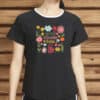 Good Trouble Lives On Floral Shirt – John Lewis Tribute Tee, Civil Rights Protest Shirt