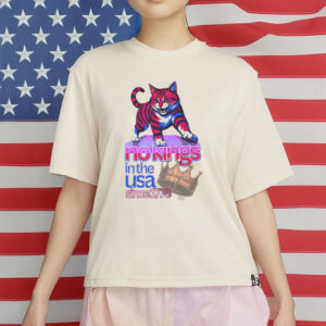 Grumpy Cat Protest Tee, No Kings in the USA Since 1776 T-Shirt