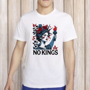 Lady Liberty Anti-Trump Political Protest Tee, No Kings Shirt