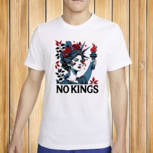 Lady Liberty Anti-Trump Political Protest Tee, No Kings Shirt