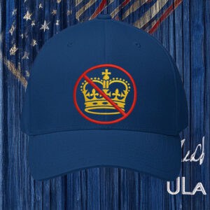 No Crown Symbol Hat – Anti Monarchy Embroidered Cap, No Kings Protest Hat