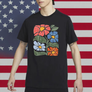 No Kings No Fascists No Tyrants No Nazis Floral Anti-Trump Shirt