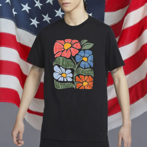 No Kings No Fascists No Tyrants No Nazis Floral Anti-Trump Shirt