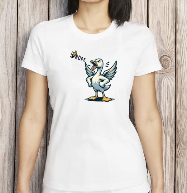 No Kings in America Duck Shirt