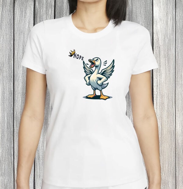No Kings in America Duck Shirt