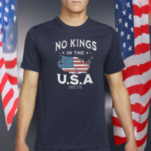 No Kings in the USA Patriotic Tank Top – Since 1776, Red White & Blue Racerback Shirt