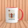 Rejecting Kings Pro-Democracy Floral Fist Design, Reject Resist Reclaim Mug